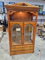 lighted curio - armoire - nice for collectibles