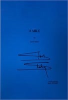 8 Mile Eminem Autograph  Script Cover