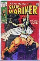 Sub-Mariner #9 1969 Key Marvel Comic Book