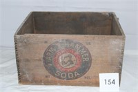 ARM & HAMMER SODA WOODEN CRATE