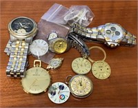 Lot of Misc Watches and Watch Parts