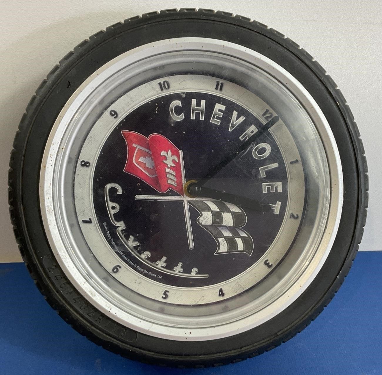 Vintage Chevrolet Clock