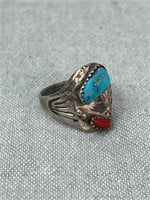 Sterling Ring with Stones