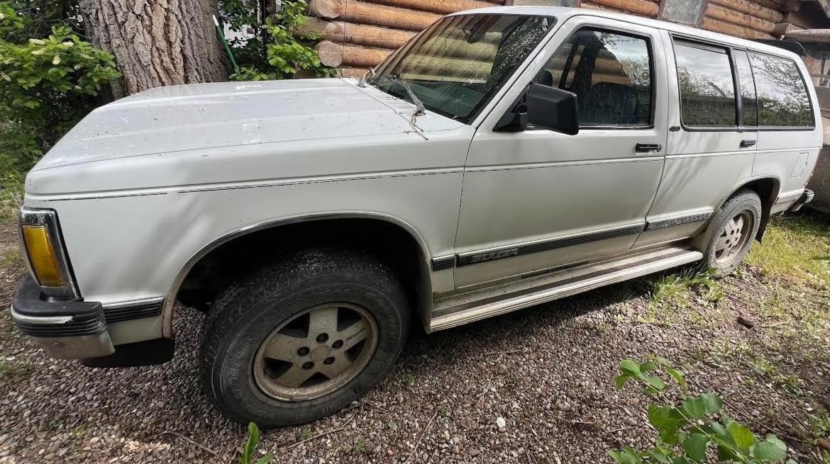 IN GREAT FALLS, MT - 1980's / 90's Chevy Blazer