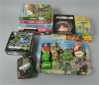 Vtg GI Joe Collectibles w/ Puzzles, Soakies