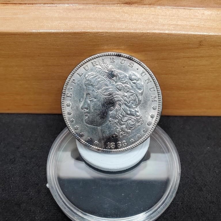 1883 Morgan Silver Dollar