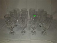 Beautiful set of 12 Crystal Stems Glasses