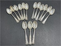 15 Sterling Spoons