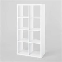 8 Cube Organizer White - Brightroom