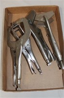 4 Various Welding & Sheet Metal Clamps