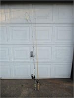 Lot of 2 Rod and Fishing Reels