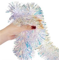 AURORAVA, TINSEL GARLAND, 20 FT. X 3 IN.