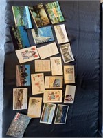 Miscellaneous postcards and pictures