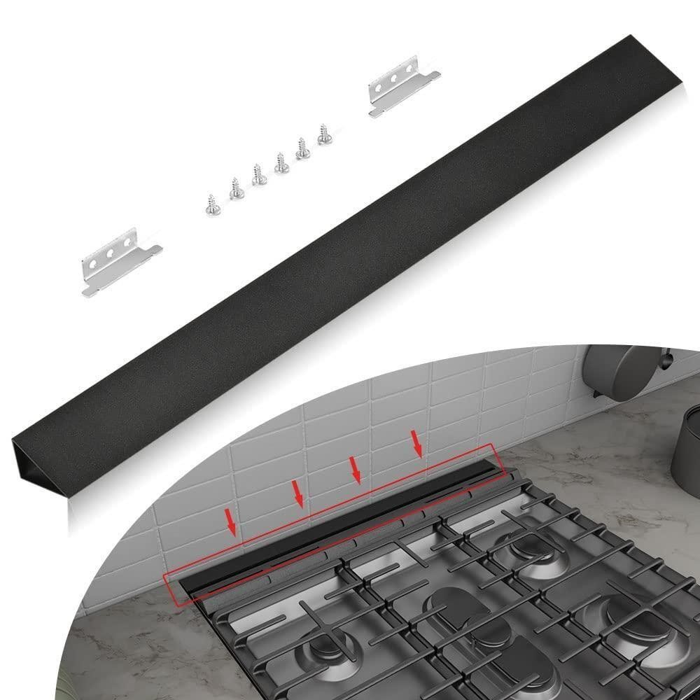 Slide-in Range Rear Filler Kit Black, Universal