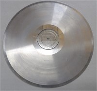 1930s Remsen Aluminum 12" Home Recording Disc