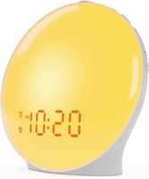 JALL K 8 Wake Up Light Sunrise Alarm Clock for Kid