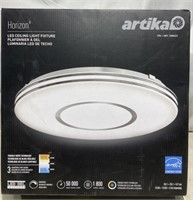 Artika Ceiling Light Fixture *pre-owned Tested