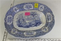 Antique RW Oriental Meat Platter