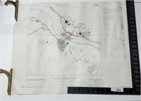 Old map, German military, Map ROTENBURG  Germany,