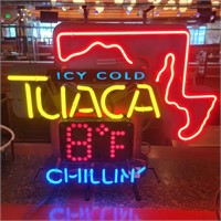 Tuaca Neon Sign w/ Maryland Theme