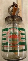 Vintage Wyandotte Jar with Dandy Butter Churn Top