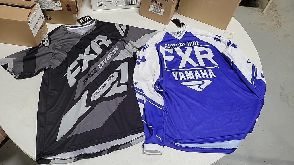 (2) FXR / Yamaha Racing Jerseys