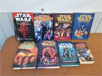 (8) Assorted STAR WARS Books