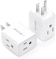 TROND 2 Pack Multi Plug Outlet Extender, Wall