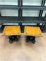 matching side tables -16” tall
