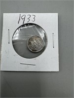 1933 Silver Foreign Coin