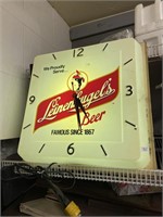 leinenkugels beer clock works