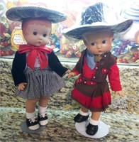 J - LOT OF 2 COLLECTIBLE DOLLS (K78)