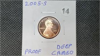 2005s DCAM Proof Lincoln Head Cent lb7014