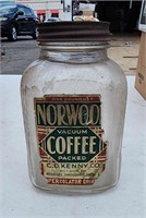 Vintage coffee jar