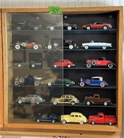 18 Cars, plus display case