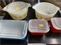 Pyrex Refrigerator Dishes & Covered Serving Bowls