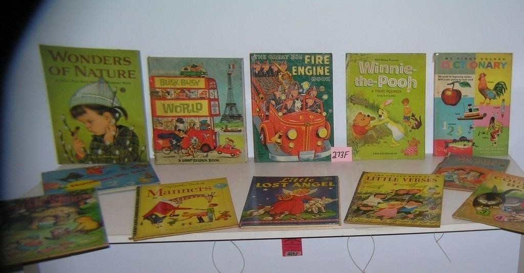 Large collection of vintage children's books