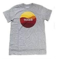 XXL STATE OF MINE APPAREL TEXAS GRAY T SHIRT