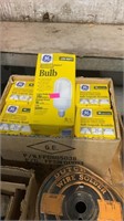 Box of lightbulbs