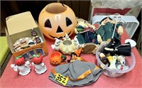 Mixed Lot with Halloween Decor & More