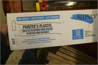 Painter's plastic - 1 roll