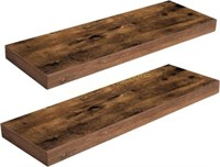 HOOBRO Floating Shelves  Set of 2  23.6 Inch