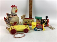 Fisher Price Cackling Hen.  Fisher Price Golden