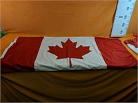 3 Canadian Flags 26" x 56"