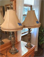 European vase lamp - height 33”