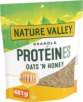 NATURE VALLEY Oats Honey Protein Granola Cereal,