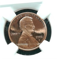 2002 S ULTRA CAMEO PENNY 1C PF69RD GNC