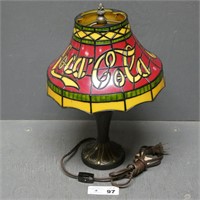 Coca Cola Plastic Shade Table Light