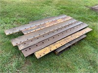 (6) ASSORTED GRADER BLADES