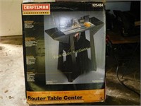 Router Table Center Craftsman